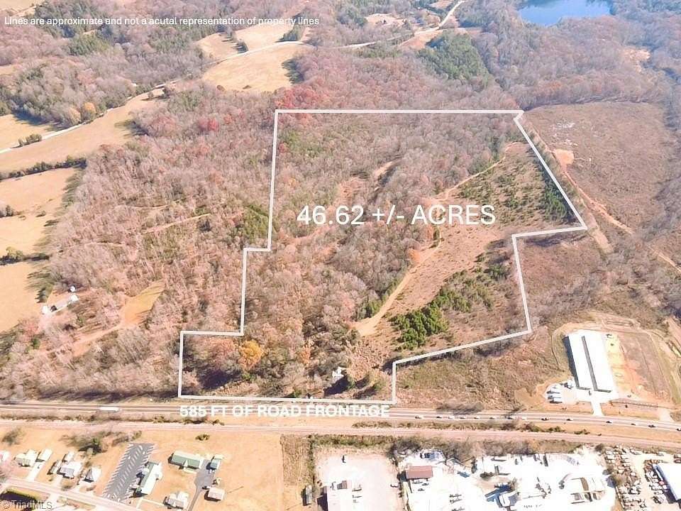 46.6 Acres of Land for Sale in Lexington, North Carolina