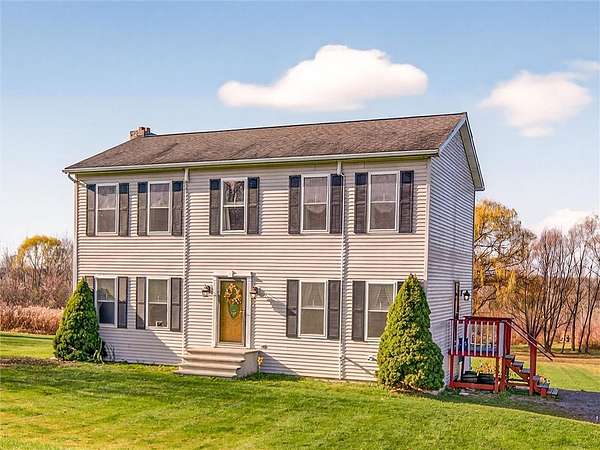 8.26 Acres of Residential Land with Home for Sale in Geneseo, New York