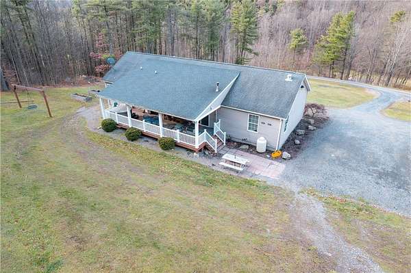 26.4 Acres of Recreational Land with Home for Sale in Beaver Dams, New York