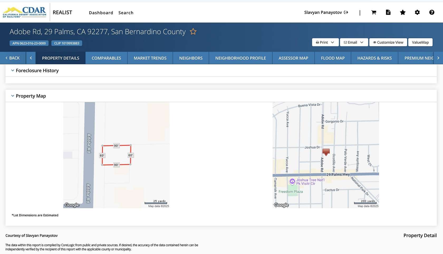 0.1 Acres of Land for Sale in Twentynine Palms, California