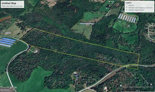 69.5 Acres of Agricultural Land for Sale in Maysville, Georgia