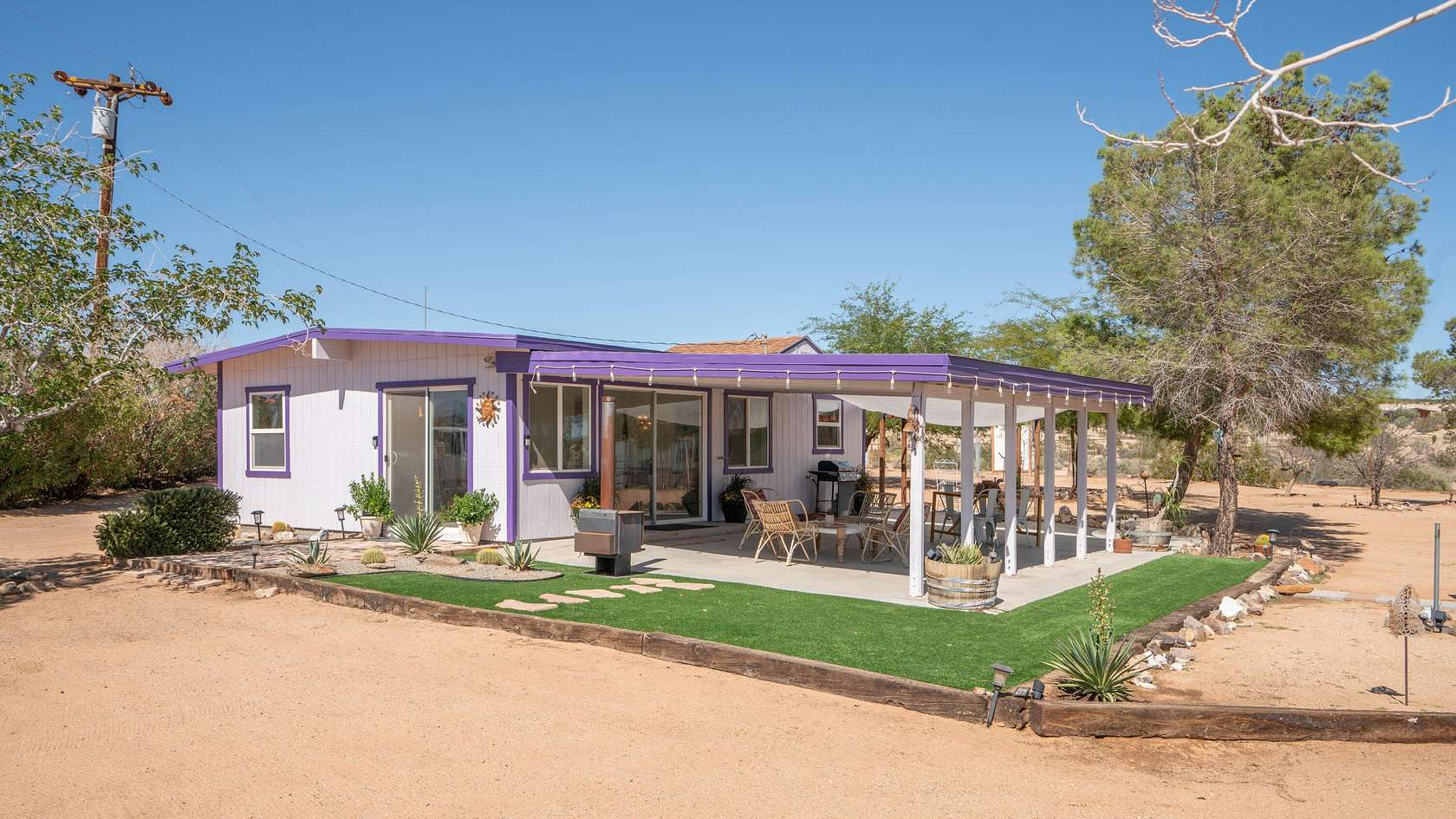 5 Acres of Land with Home for Sale in Joshua Tree, California