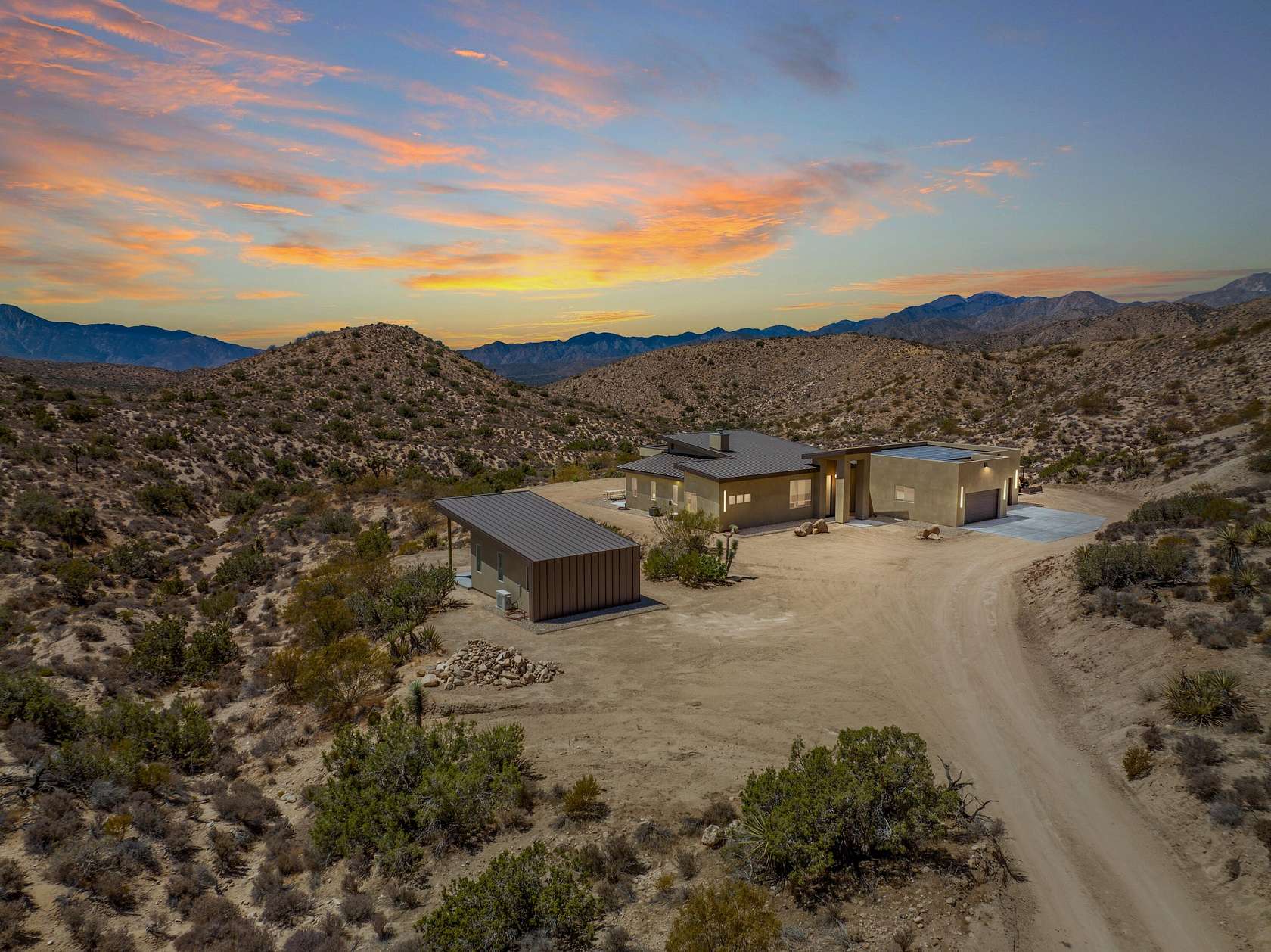 48.3 Acres of Land with Home for Sale in Yucca Valley, California