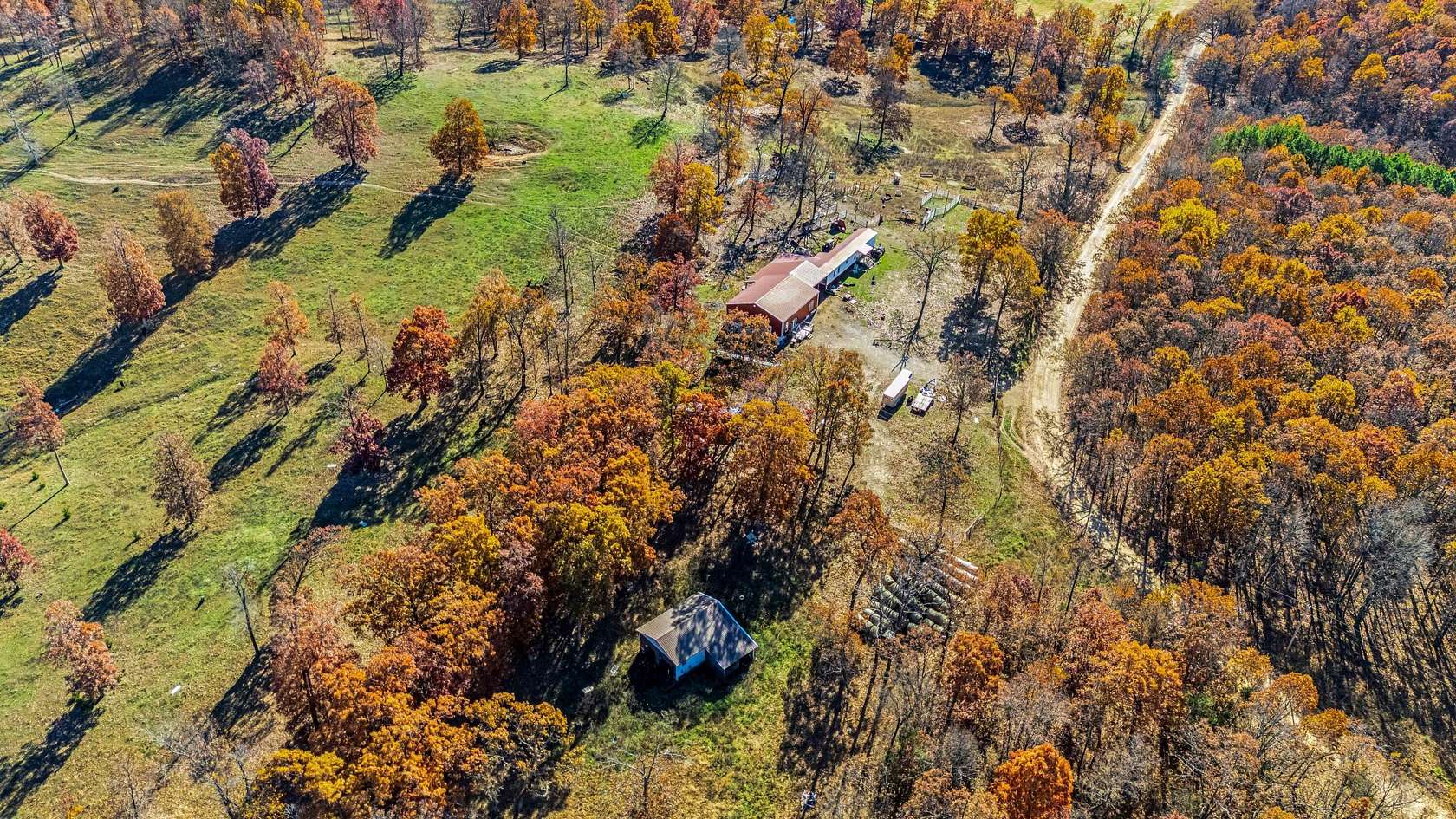 270 Acres of Agricultural Land with Home for Sale in Thayer, Missouri