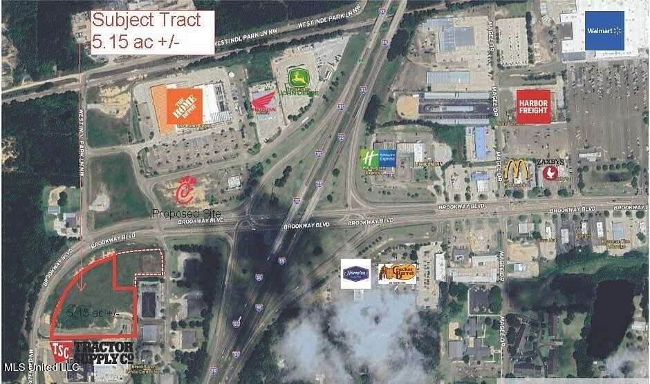 5.15 Acres of Mixed-Use Land for Sale in Brookhaven, Mississippi