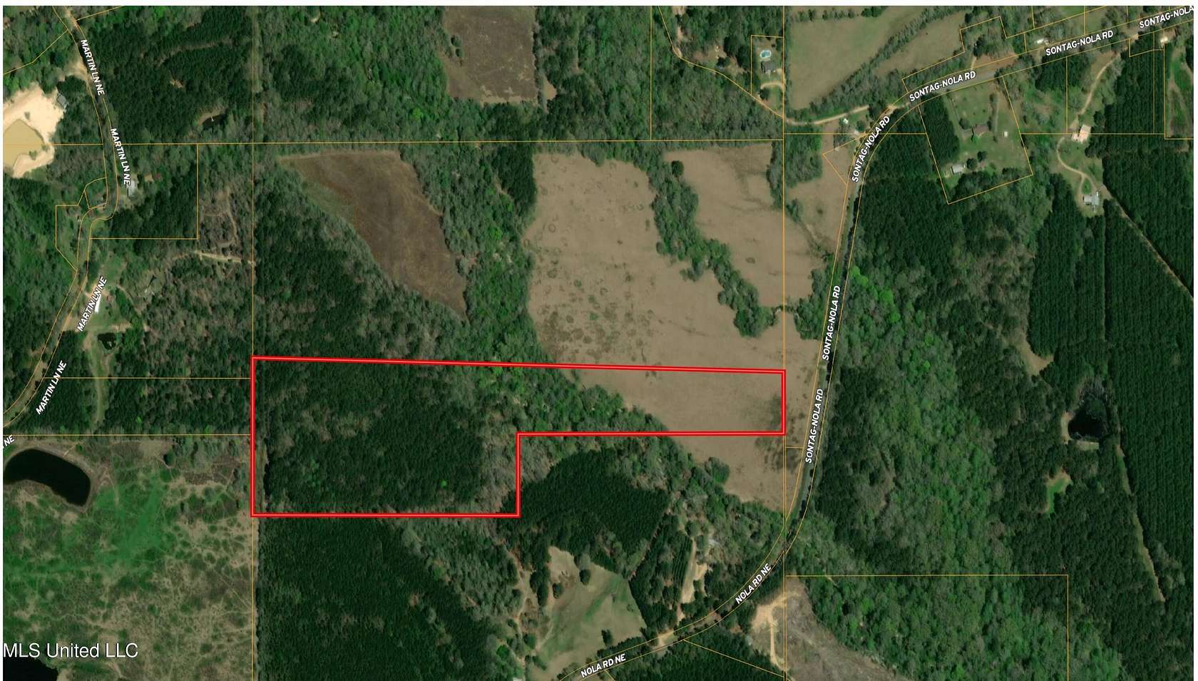 30 Acres of Recreational Land for Sale in Sontag, Mississippi