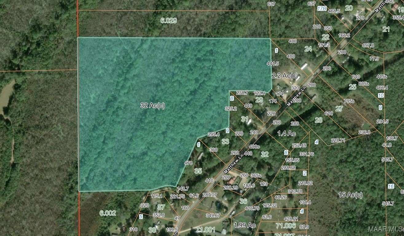 42 Acres of Land for Sale in Selma, Alabama