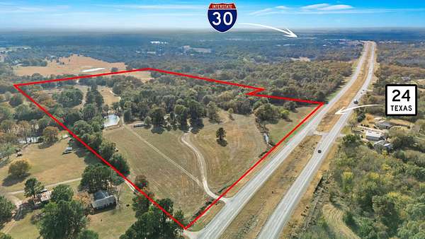 54.9 Acres of Land for Sale in Campbell, Texas
