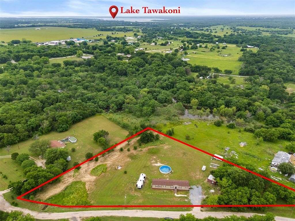 2.72 Acres of Residential Land with Home for Sale in Quinlan, Texas