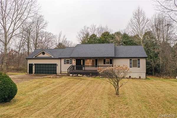 10 Acres of Residential Land with Home for Sale in North Branch, Michigan