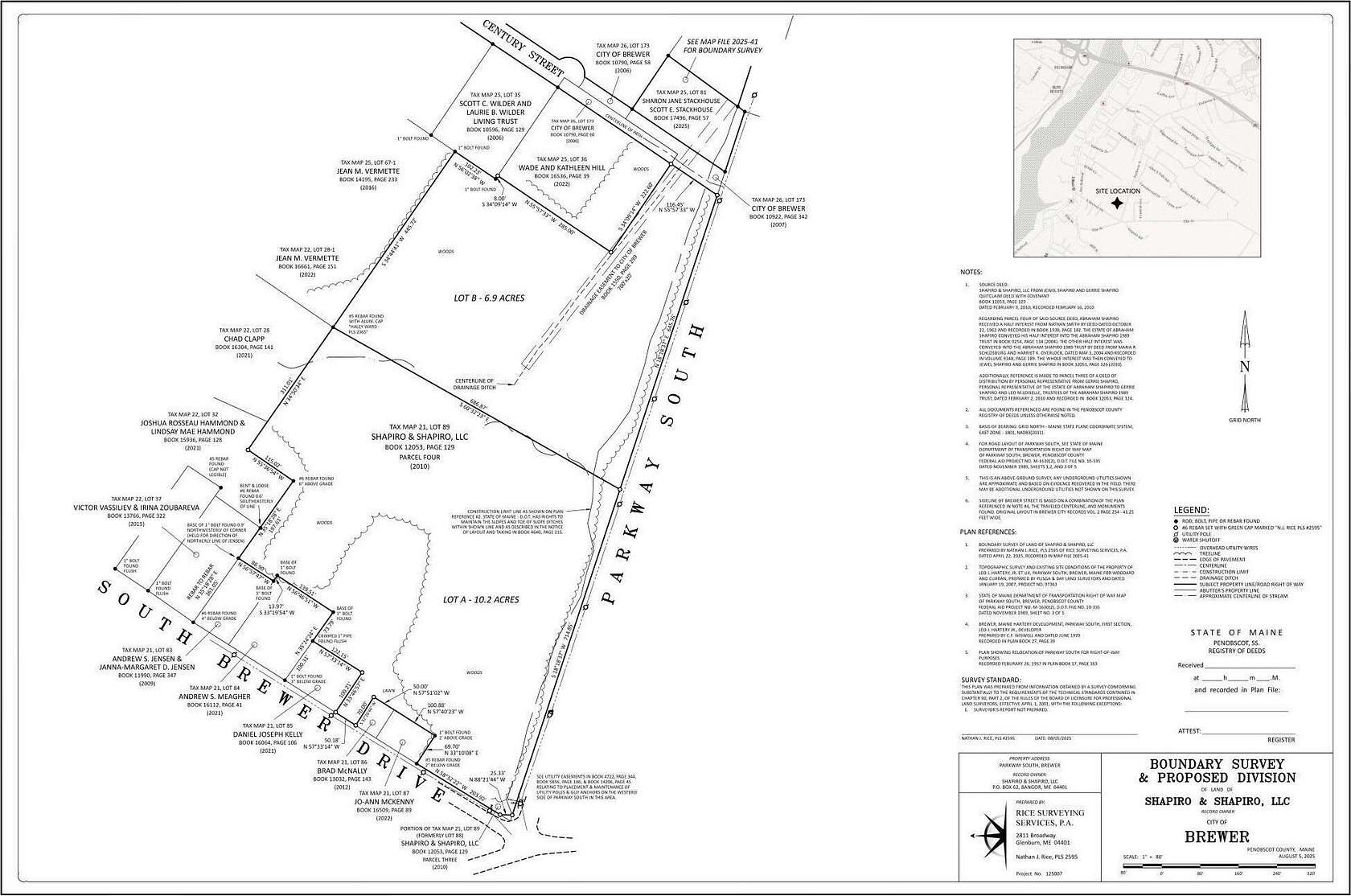 10.2 Acres of Land for Sale in Brewer, Maine