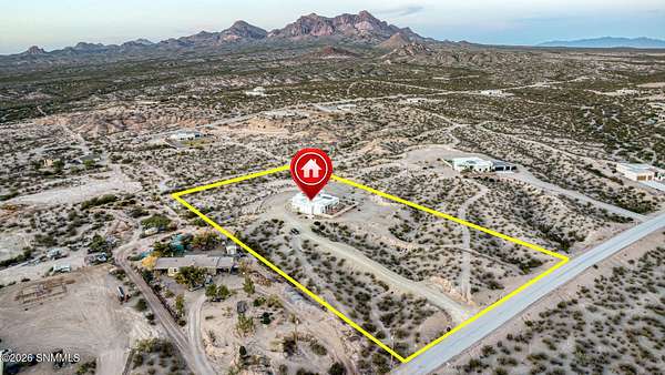 5 Acres of Residential Land with Home for Sale in Las Cruces, New Mexico