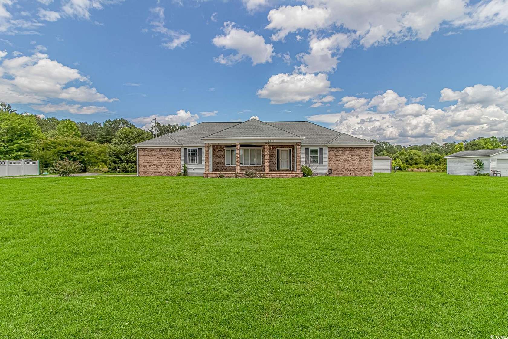 5 Acres of Residential Land with Home for Sale in Galivants Ferry, South Carolina