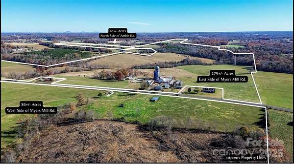 307 Acres of Land for Sale in Statesville, North Carolina