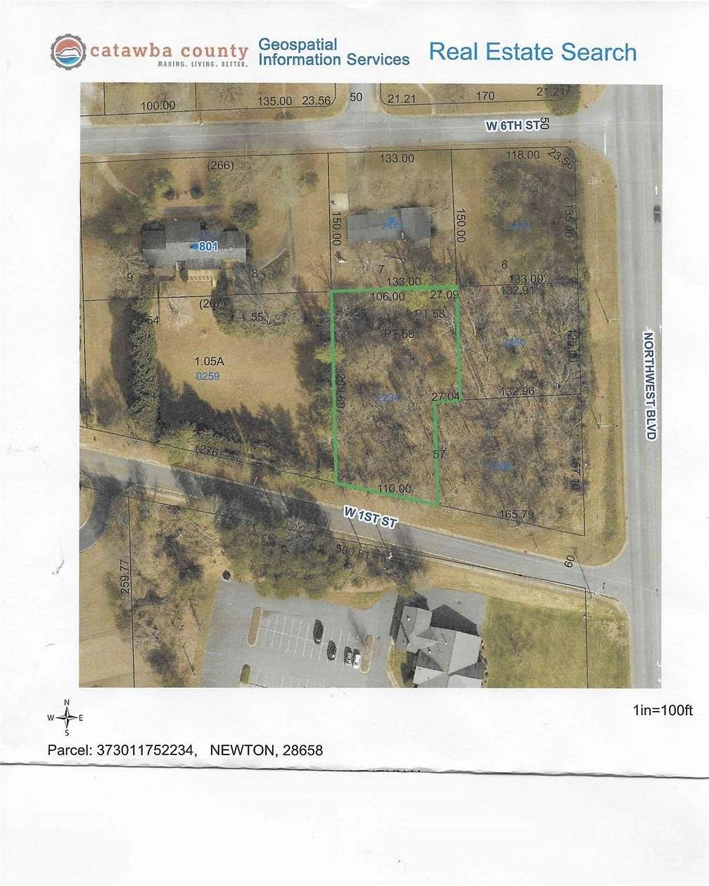 0.62 Acres of Residential Land for Sale in Newton, North Carolina