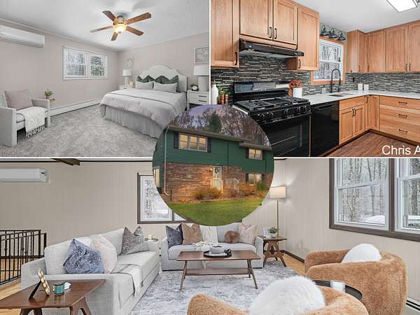 3 Acres of Residential Land with Home for Sale in Rockford, Michigan