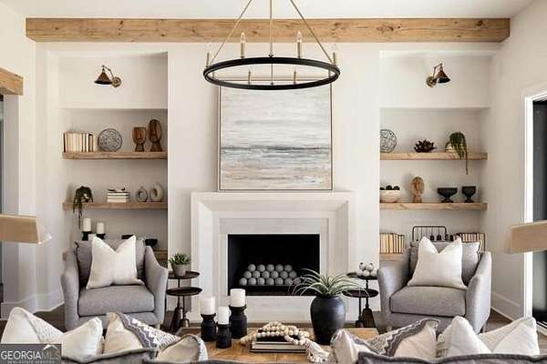 7.58 Acres of Residential Land with Home for Sale in Ball Ground, Georgia