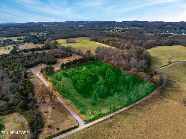 5 Acres of Residential Land for Sale in Corryton, Tennessee