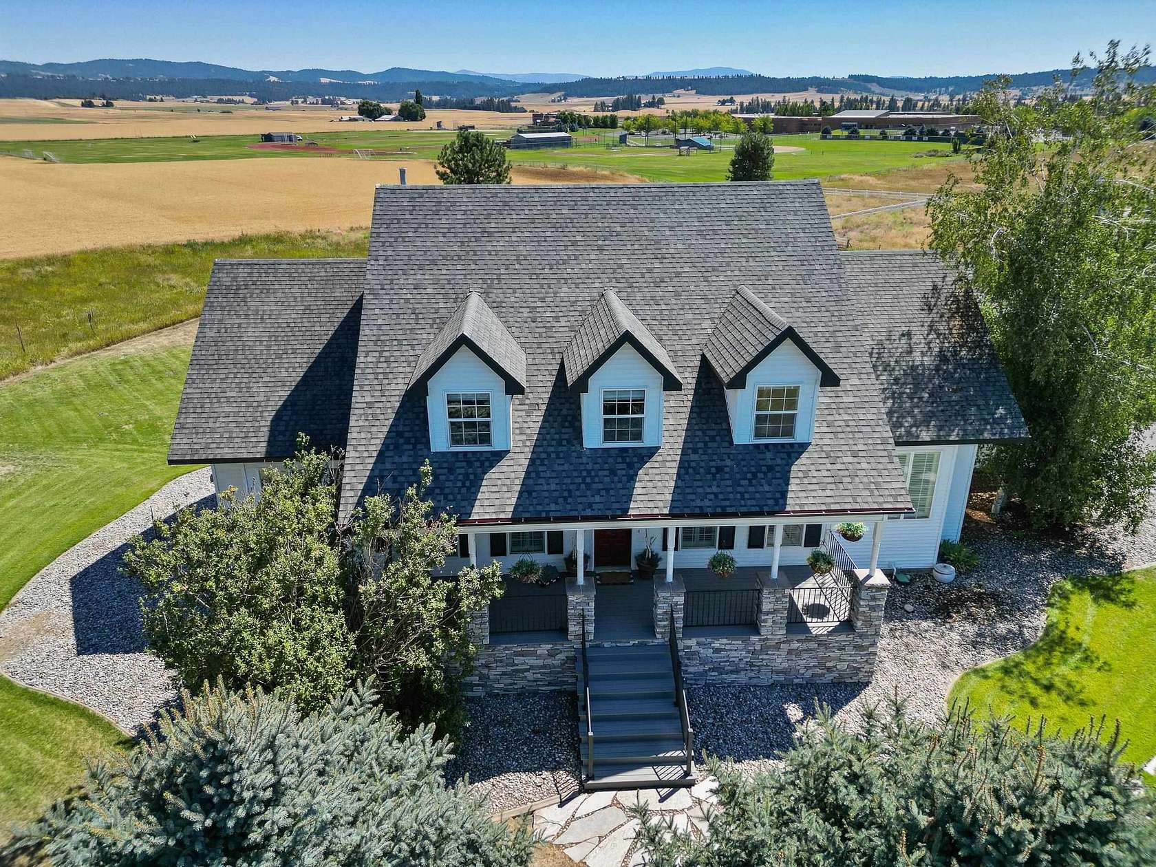 10.3 Acres of Land with Home for Sale in Mead, Washington