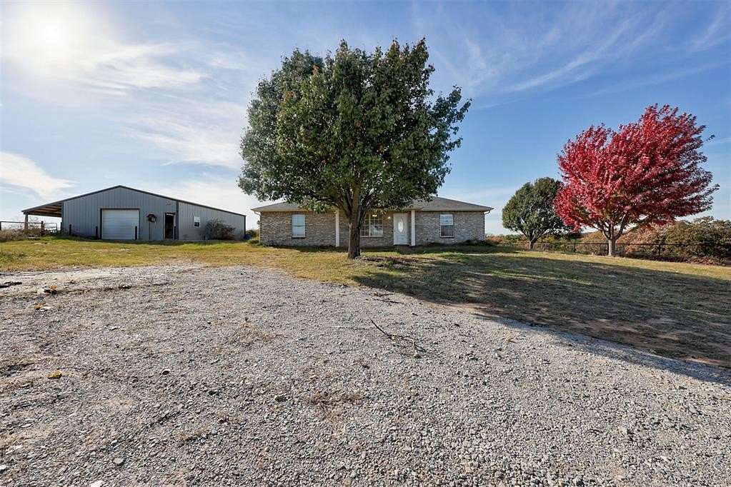 5 Acres of Residential Land with Home for Sale in Meeker, Oklahoma