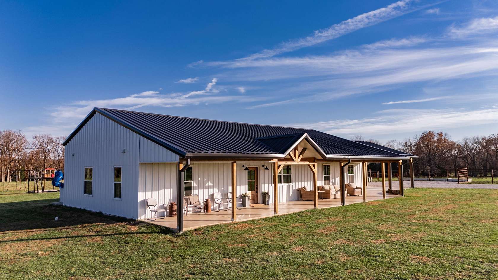 20.1 Acres of Agricultural Land with Home for Sale in Halfway, Missouri