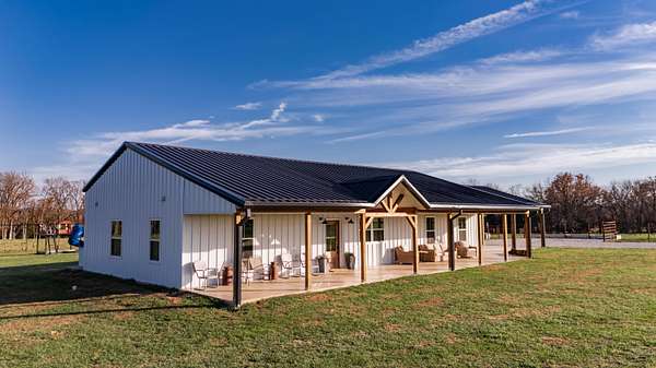 20.1 Acres of Agricultural Land with Home for Sale in Halfway, Missouri