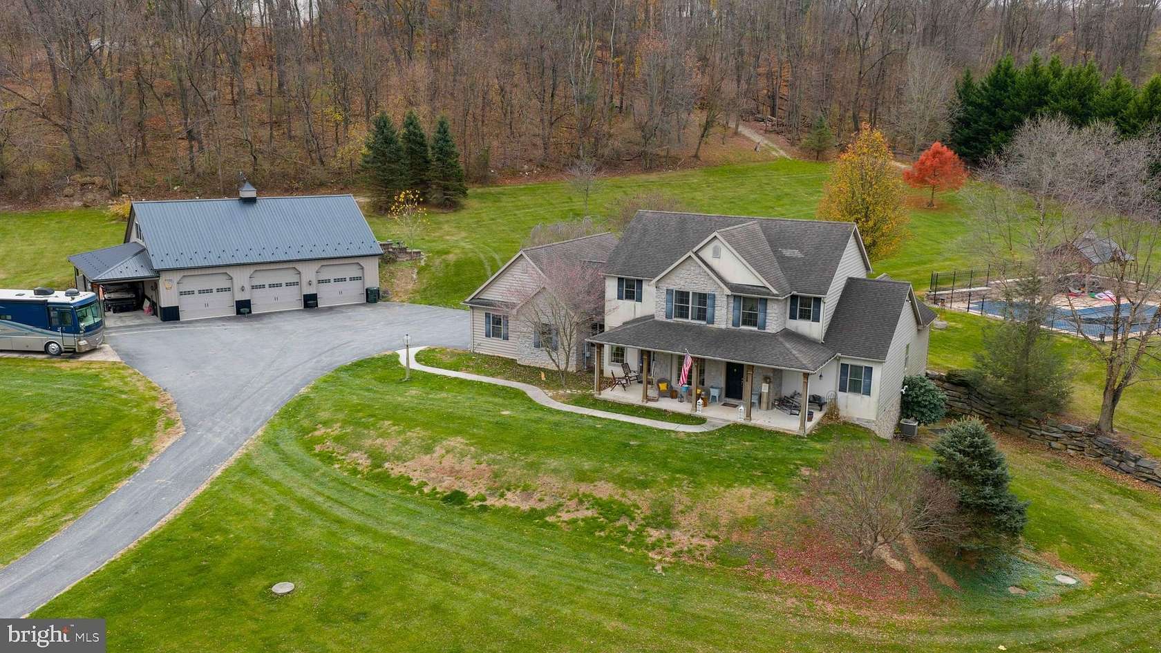 3.53 Acres of Residential Land with Home for Sale in Wrightsville, Pennsylvania