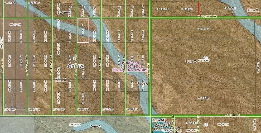 4.55 Acres of Land for Sale in Golden Valley, Arizona