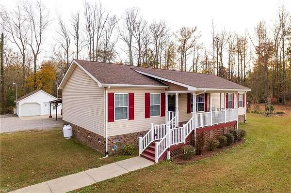 2.59 Acres of Residential Land with Home for Sale in Hertford, North Carolina