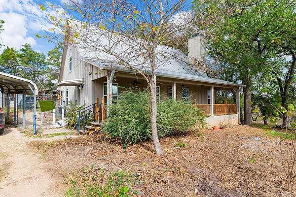 13.5 Acres of Land with Home for Sale in Cedar Creek, Texas