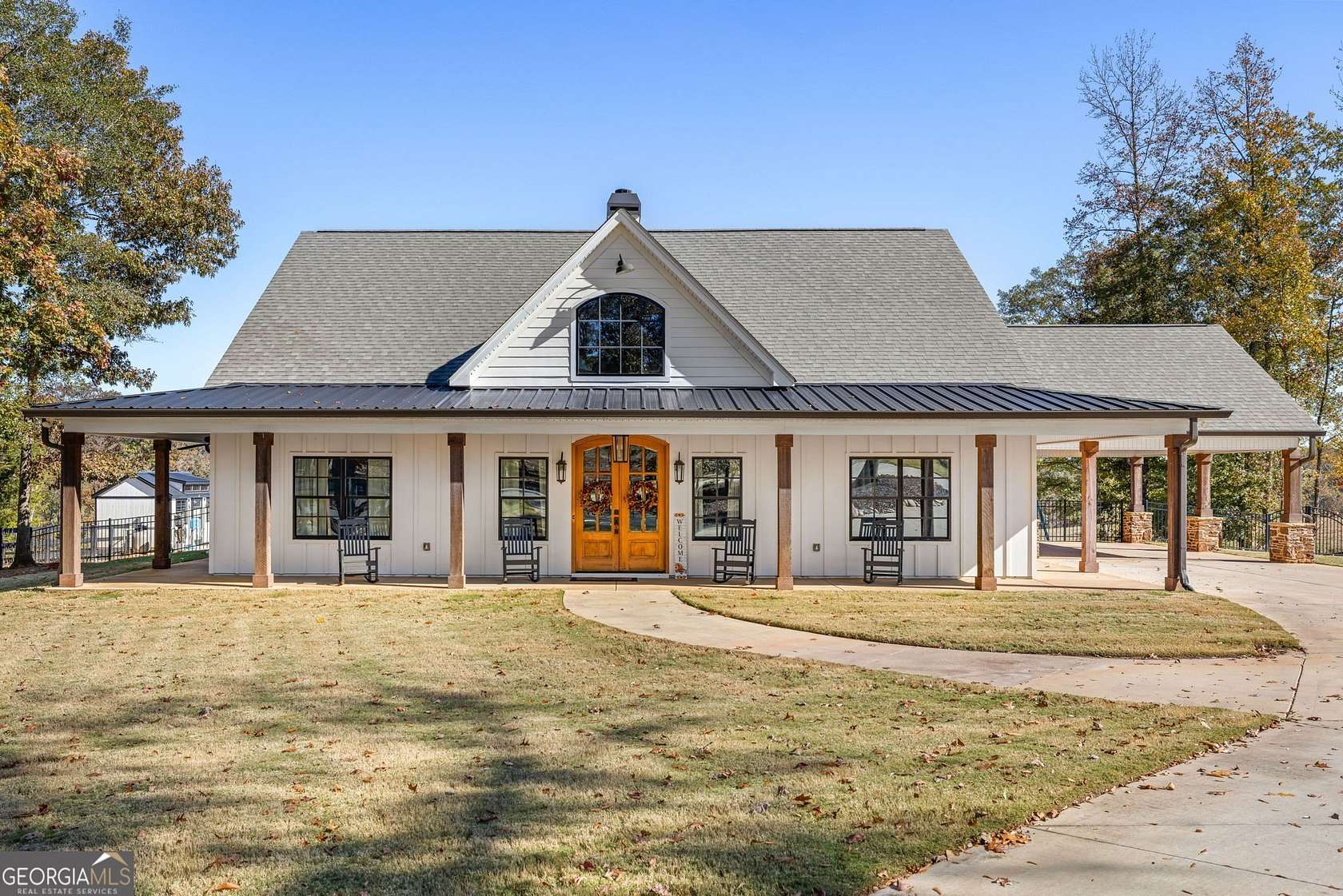 82 Acres of Agricultural Land with Home for Sale in Homer, Georgia