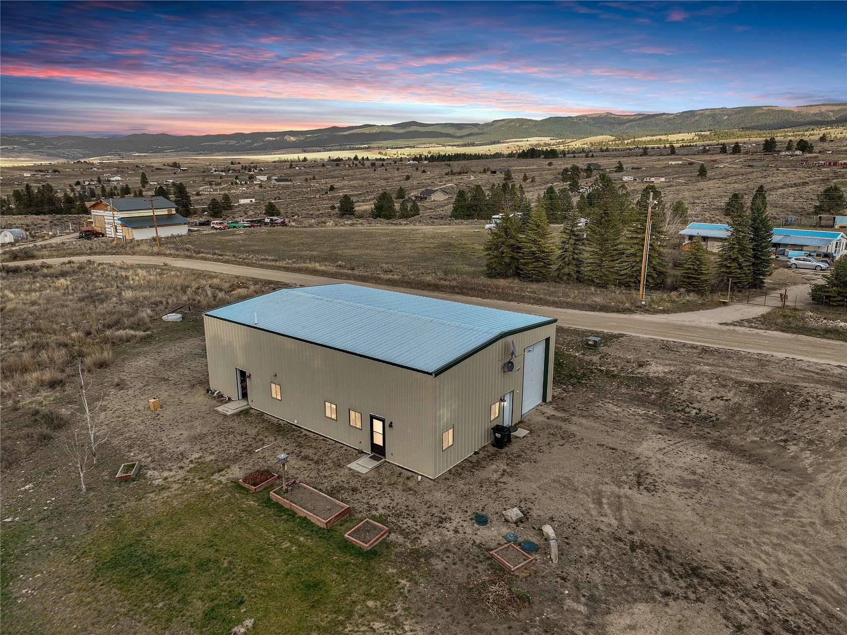 3 Acres of Residential Land with Home for Sale in Stevensville, Montana