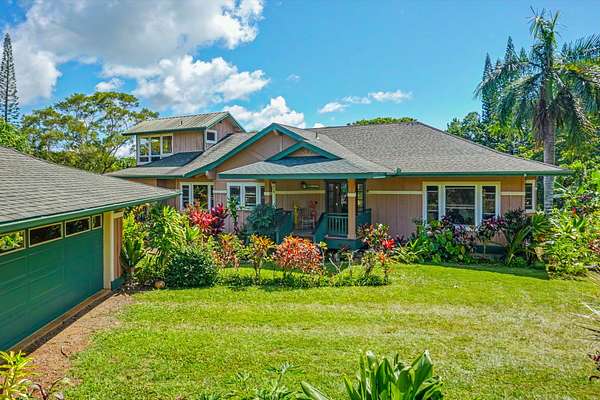 2.57 Acres of Land with Home for Sale in Kapaa, Hawaii