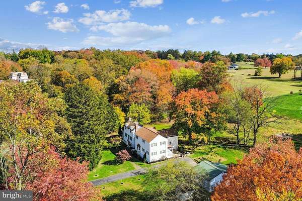 4 Acres of Land with Home for Sale in Glen Mills, Pennsylvania