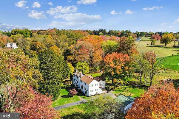 4 Acres of Land with Home for Sale in Glen Mills, Pennsylvania
