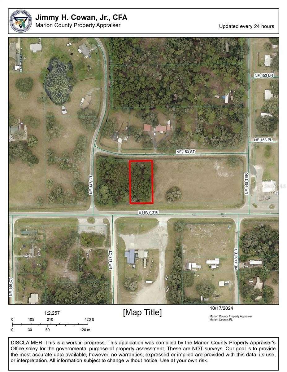 0.51 Acres of Land for Sale in Fort McCoy, Florida