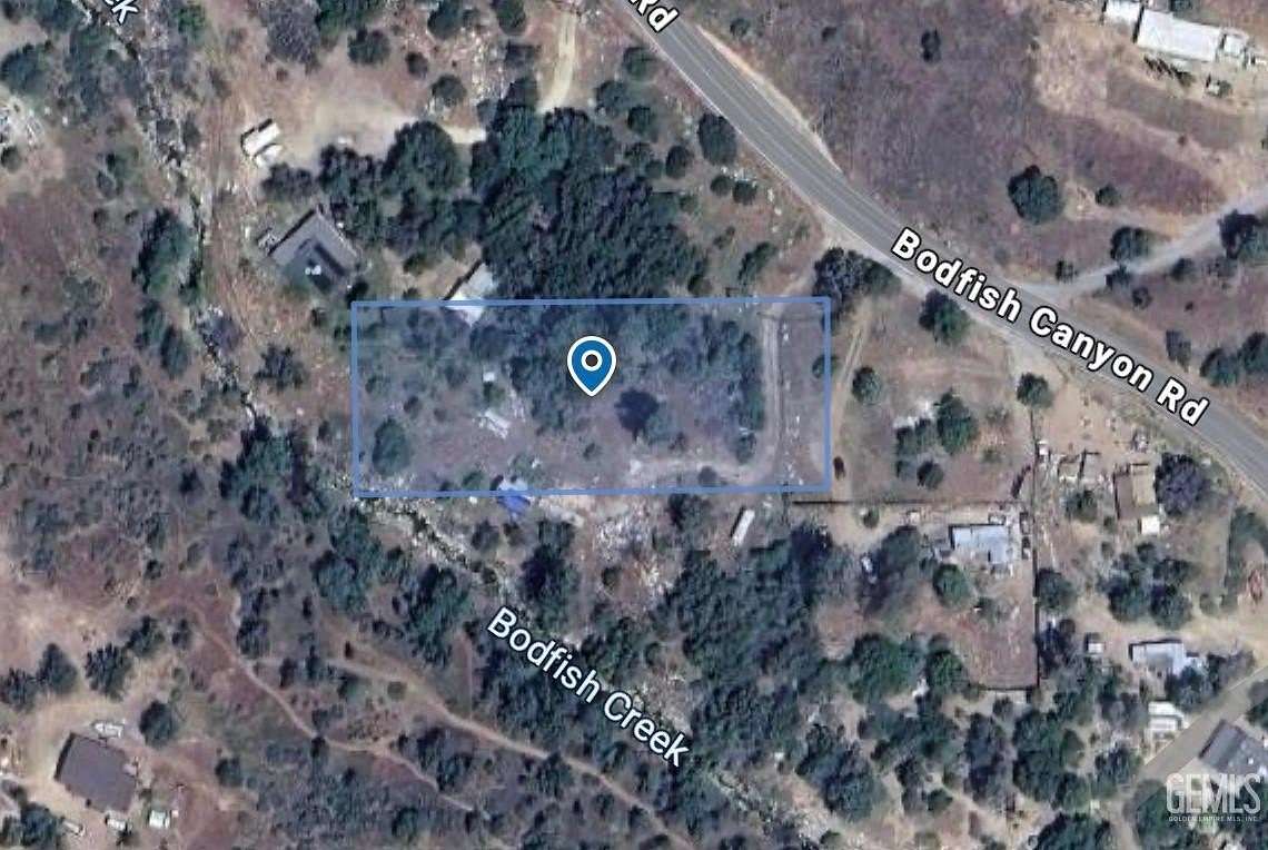 1 Acre of Residential Land with Home for Sale in Bodfish, California