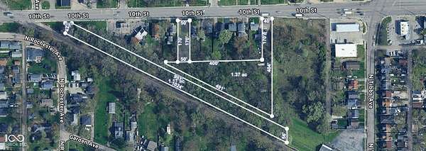 2.74 Acres of Commercial Land for Sale in Indianapolis, Indiana