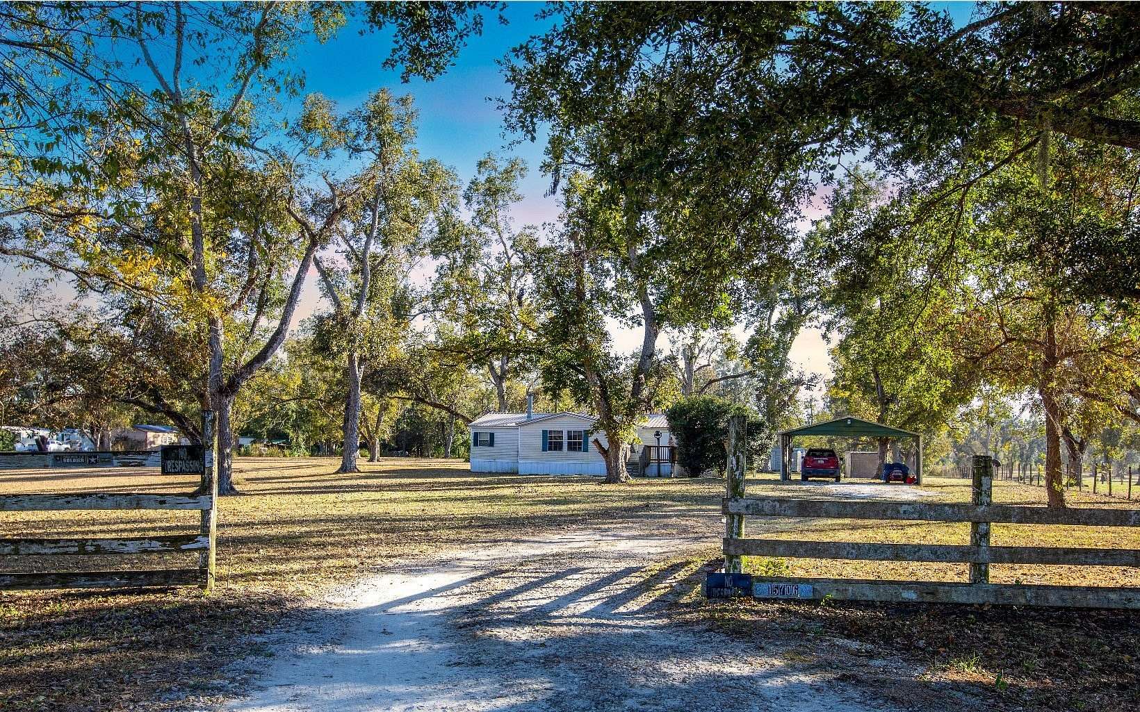 4 Acres of Residential Land with Home for Sale in Live Oak, Florida