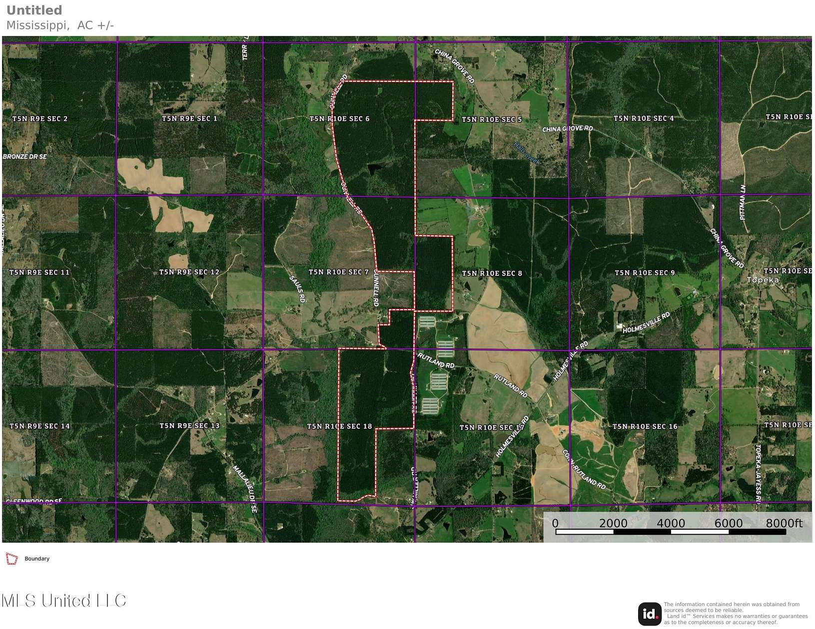 728 Acres of Land for Sale in Jayess, Mississippi