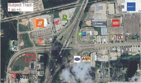 1 Acre of Mixed-Use Land for Sale in Brookhaven, Mississippi