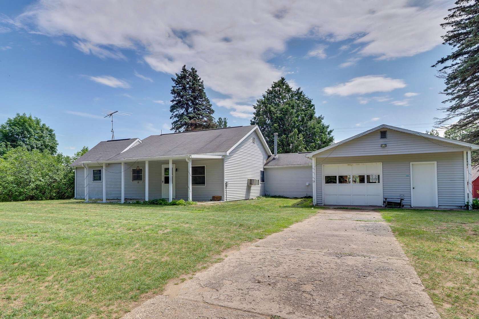 10 Acres of Land with Home for Sale in Mesick, Michigan