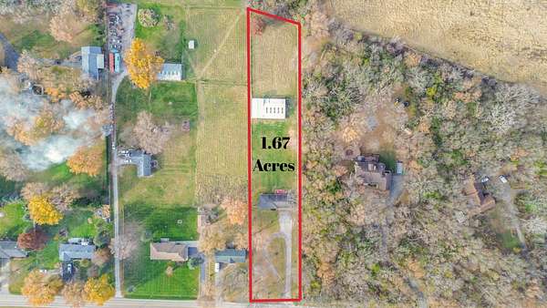 1.83 Acres of Residential Land with Home for Sale in Big Rock, Illinois