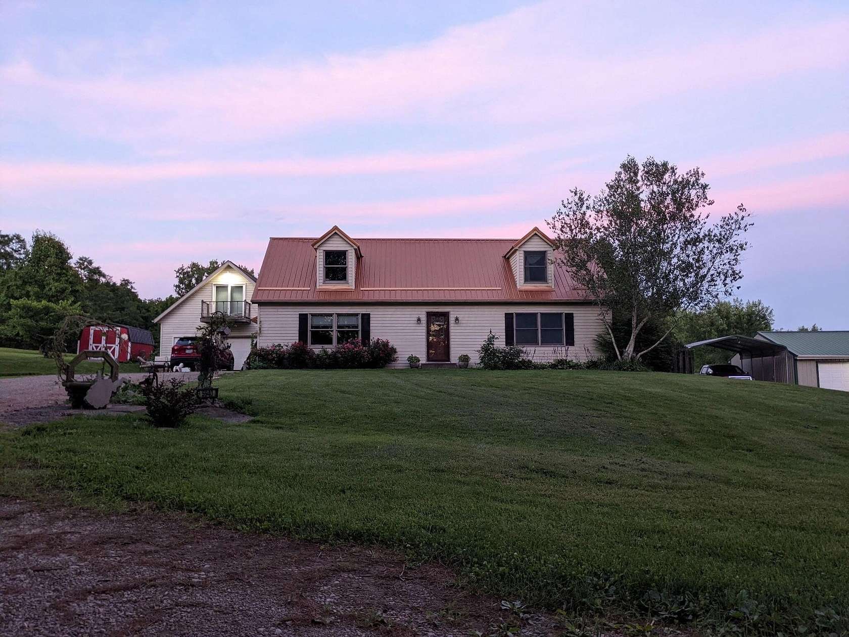 2 Acres of Residential Land with Home for Sale in Albany, Ohio