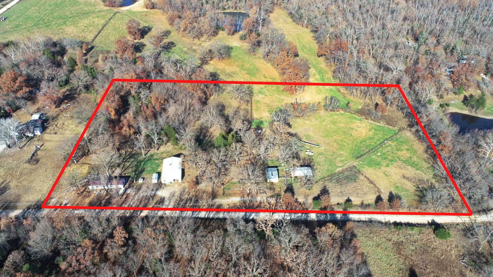 7 Acres of Land with Home for Sale in El Dorado Springs, Missouri