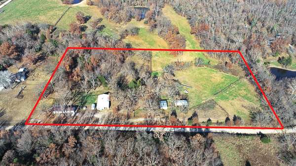 7 Acres of Land with Home for Sale in El Dorado Springs, Missouri
