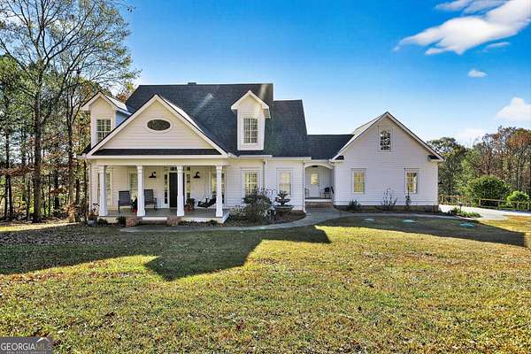 30.5 Acres of Land with Home for Sale in Brooks, Georgia