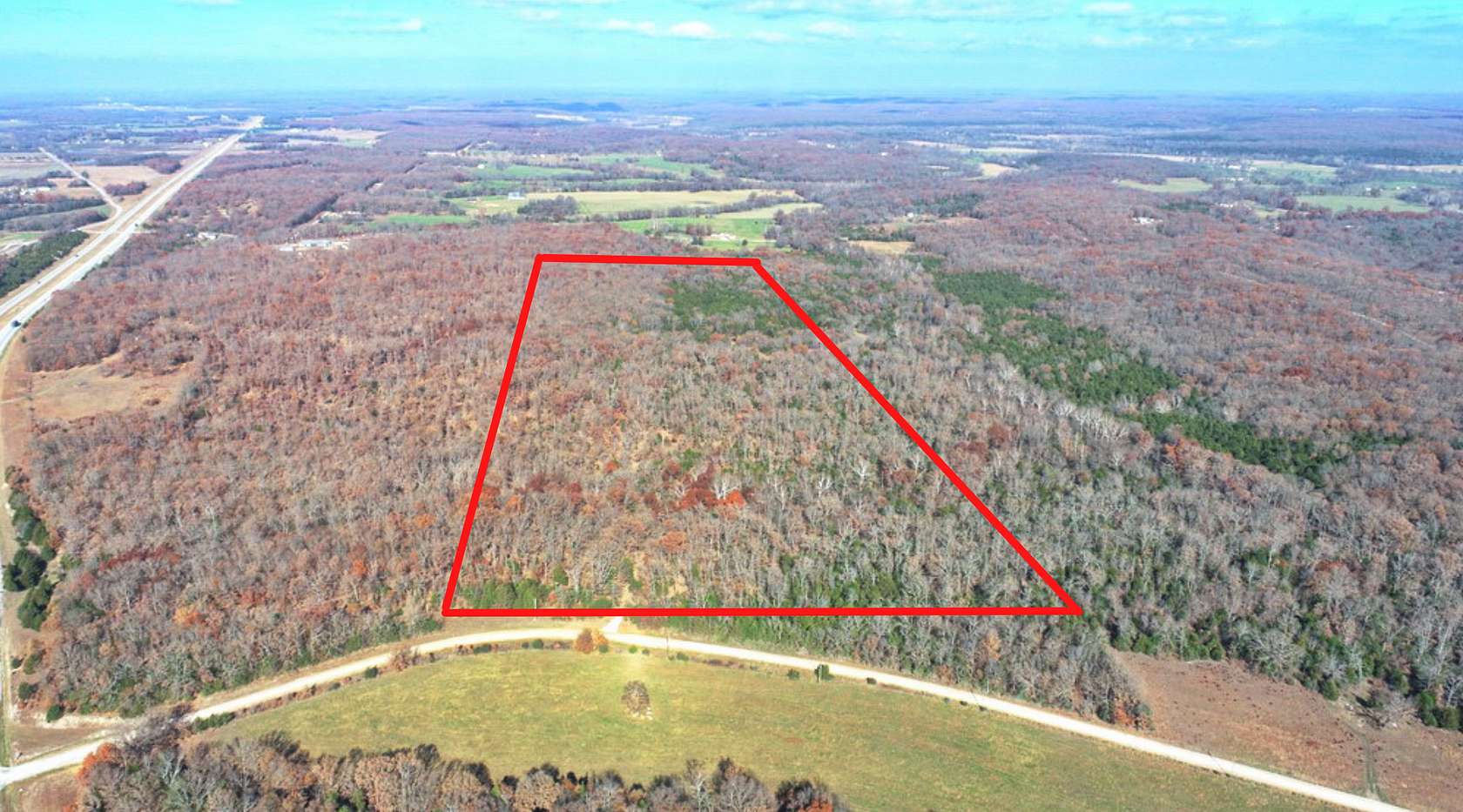 66 Acres of Recreational Land & Farm for Sale in Collins, Missouri