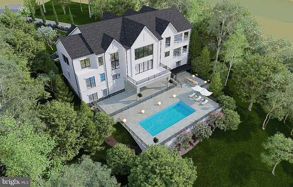 2.44 Acres of Land with Home for Sale in Bethesda, Maryland