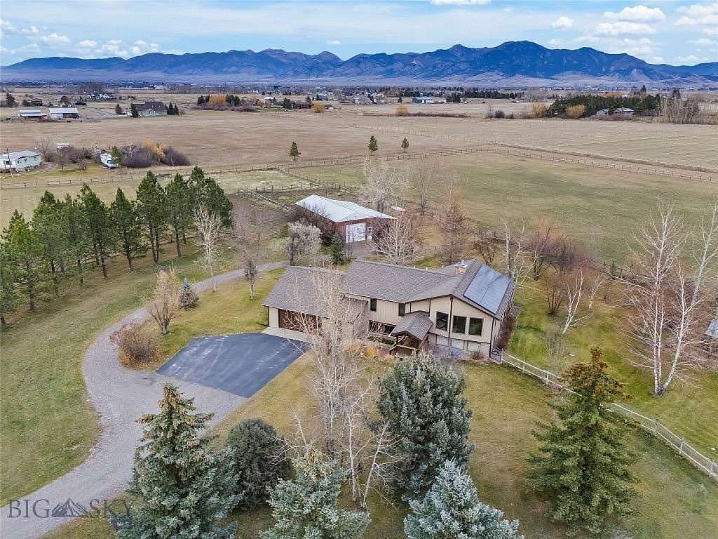10 Acres of Land with Home for Sale in Bozeman, Montana